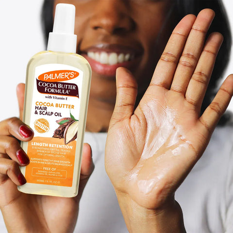 Cocoa Butter Hair & Scalp Oil